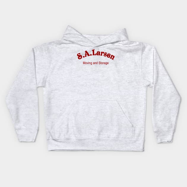 S.A. Larsen Moving and Storage Kids Hoodie by klance